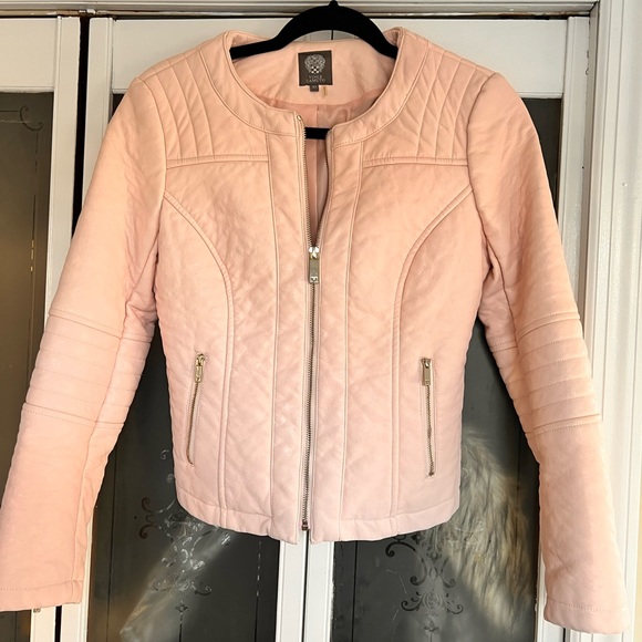 Vince Camuto vegan leather jacket-LIKE NEW. Worn once! - Picture 1 of 6
